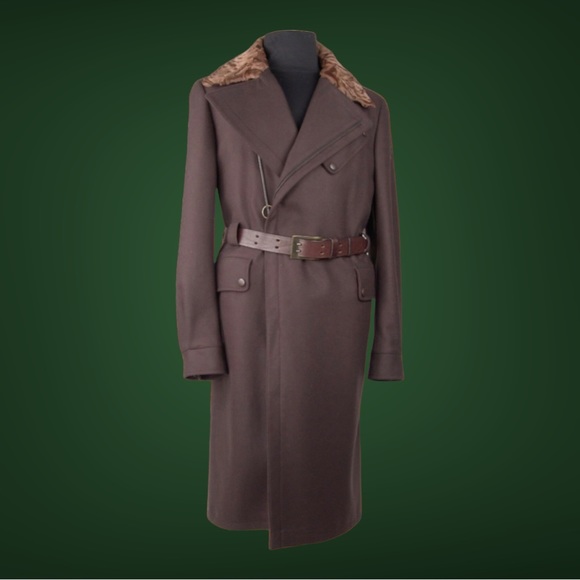 Authentic Belstaff Super Rare Wool Competition Full Length Coat Size EU L  Large - Picture 16 of 16